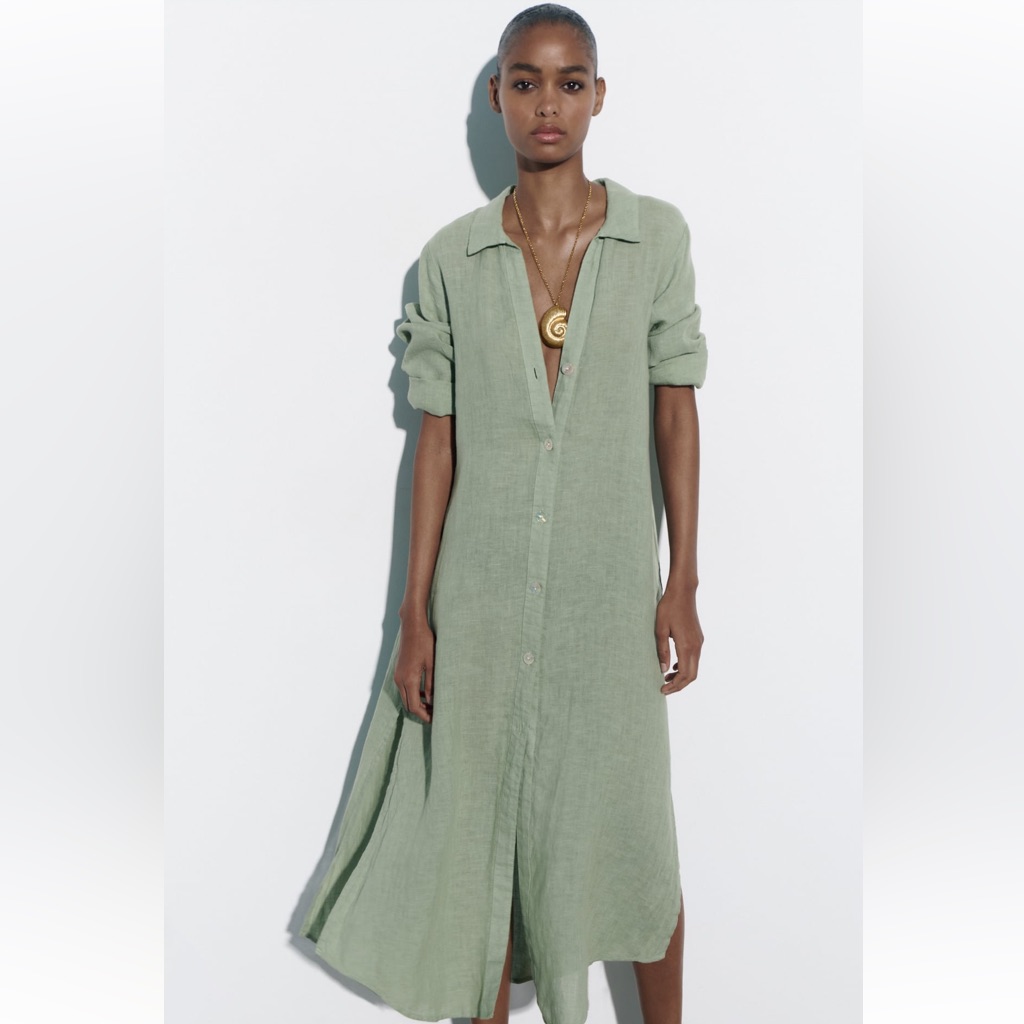 Zara | Dresses | Zara Nwt 0 Linen Shirt Dress | Poshmark Zara | Dresses | Zara Nwt 0 Linen Shirt Dress | Poshmark